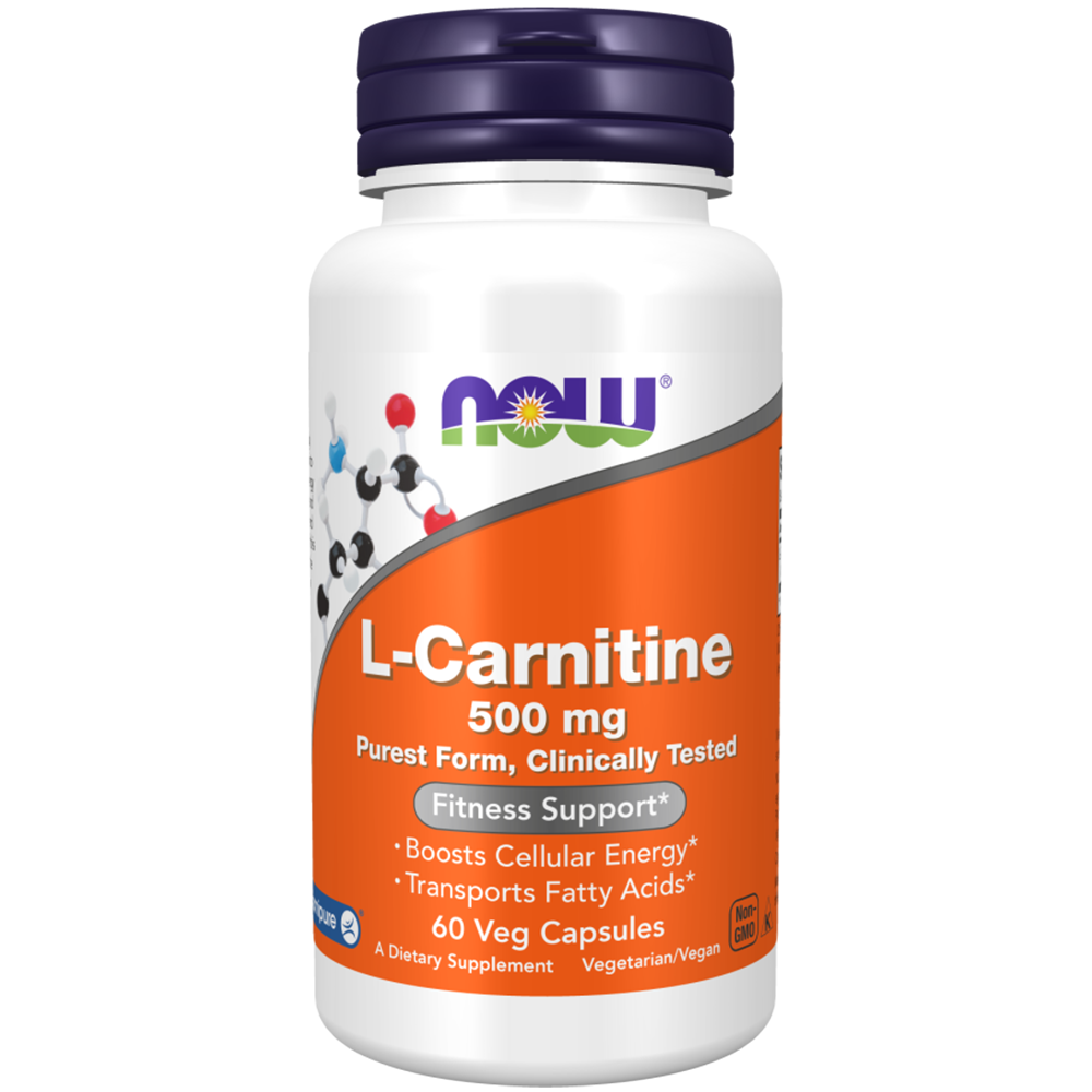L-CARNITINE 180錠×28個 NOW L CARNITINE 500MG 180 CAPS – Vita Health Fresh Market