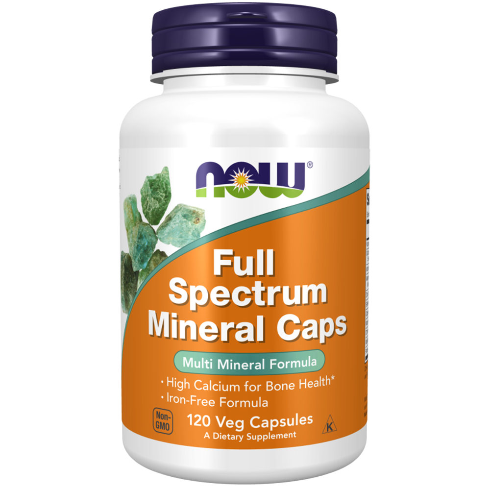 NOW MINERALS FULL SPECTRUM 120CAPS by Now