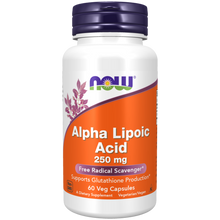 Load image into Gallery viewer, NOW ALPHA LIPOIC ACID 250MG 60&#39;S
