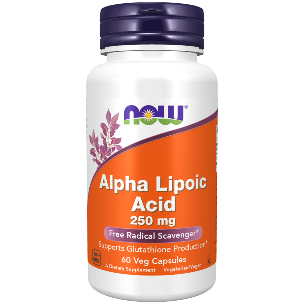 NOW ALPHA LIPOIC ACID 250MG 60'S