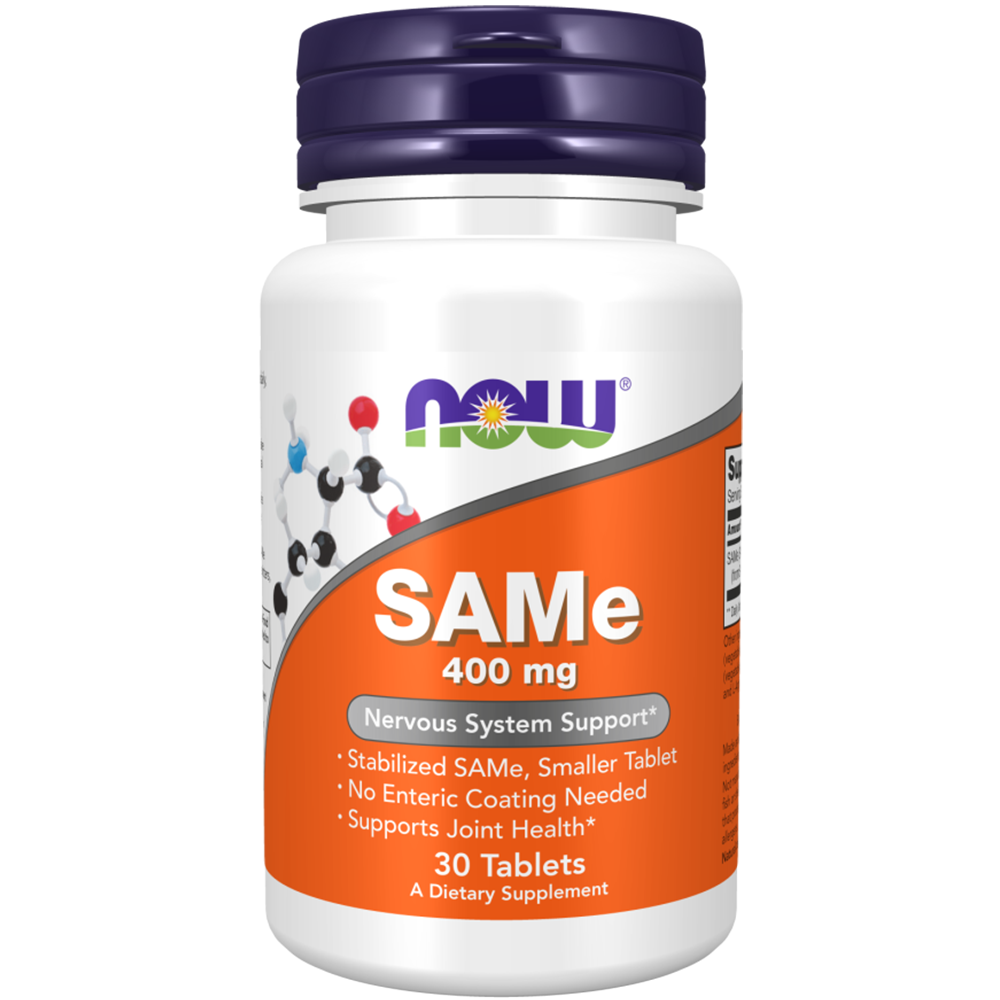 NOW SAM-E 400MG ENTERIC 30TABS by Now