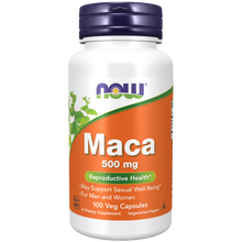 Load image into Gallery viewer, NOW MACA 500MG 100 CAPS
