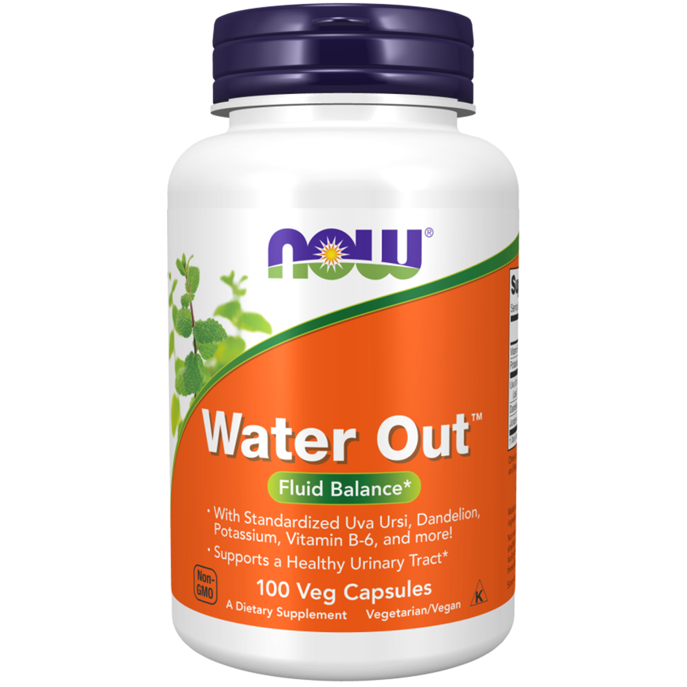 NOW DIURETIC HERBAL WATER OUT 100VCAP