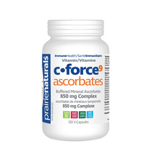 Load image into Gallery viewer, Prairie Naturals. Vitamin C-Force 9 Ascorbates. 120 Caps.
