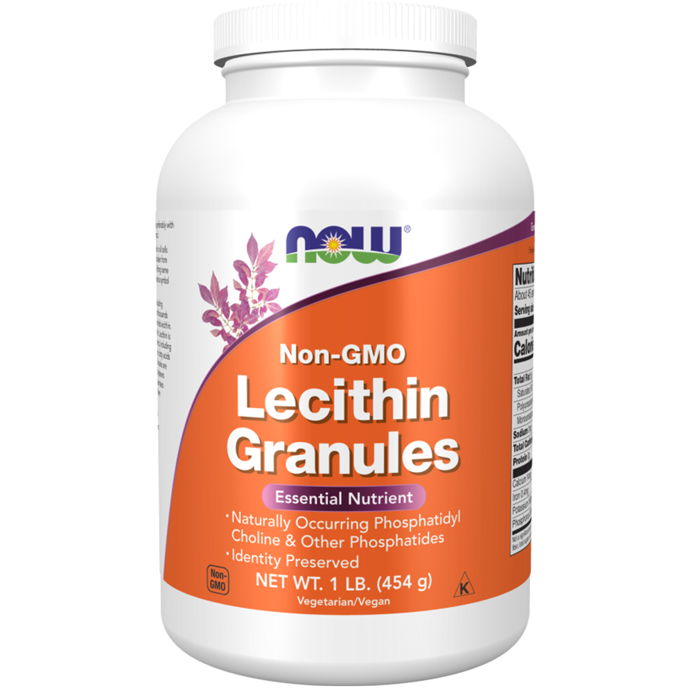 NOW LECITHIN GRANULES NON-GMO        454G