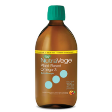 Load image into Gallery viewer, NutraVege&trade; Omega-3, Plant Based, Extra Strength, Cranberry Orange / 16.9 fl oz (500 ml)
