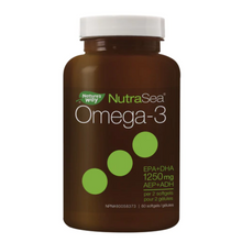 Load image into Gallery viewer, NutraSea� Omega-3 Liquid Gels, Fresh Mint / 60 softgels
