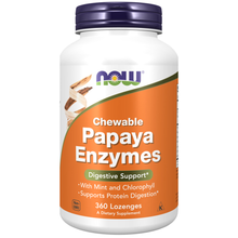 Load image into Gallery viewer, NOW ENZYMES PAPAYA CHEWS 180S
