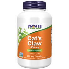 Load image into Gallery viewer, NOW CAT&#39;S CLAW 500MG 100VCAPS
