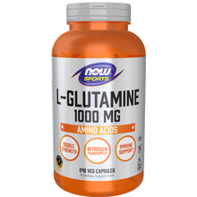 Load image into Gallery viewer, NOW L-GLUTAMINE 1000MG CAPS         120&#39;S
