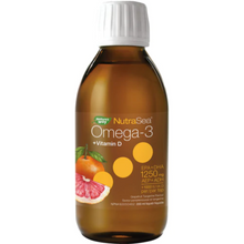 Load image into Gallery viewer, NutraSea+D Omega-3, Grapefruit Tangerine / 6.8 fl oz (200 ml)
