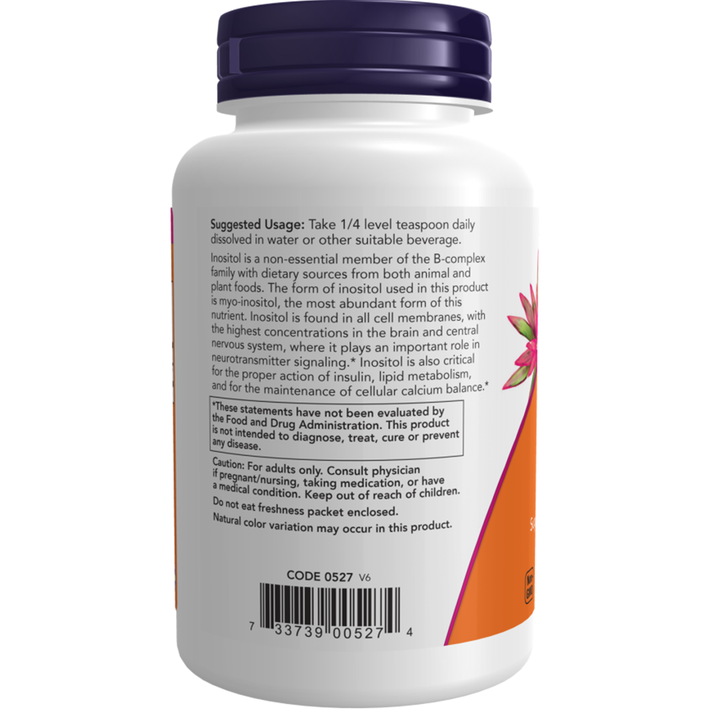 NOW INOSITOL POWDER 750MG PURE 227G by Now