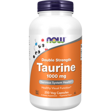Load image into Gallery viewer, NOW TAURINE 1000MG 100CAP
