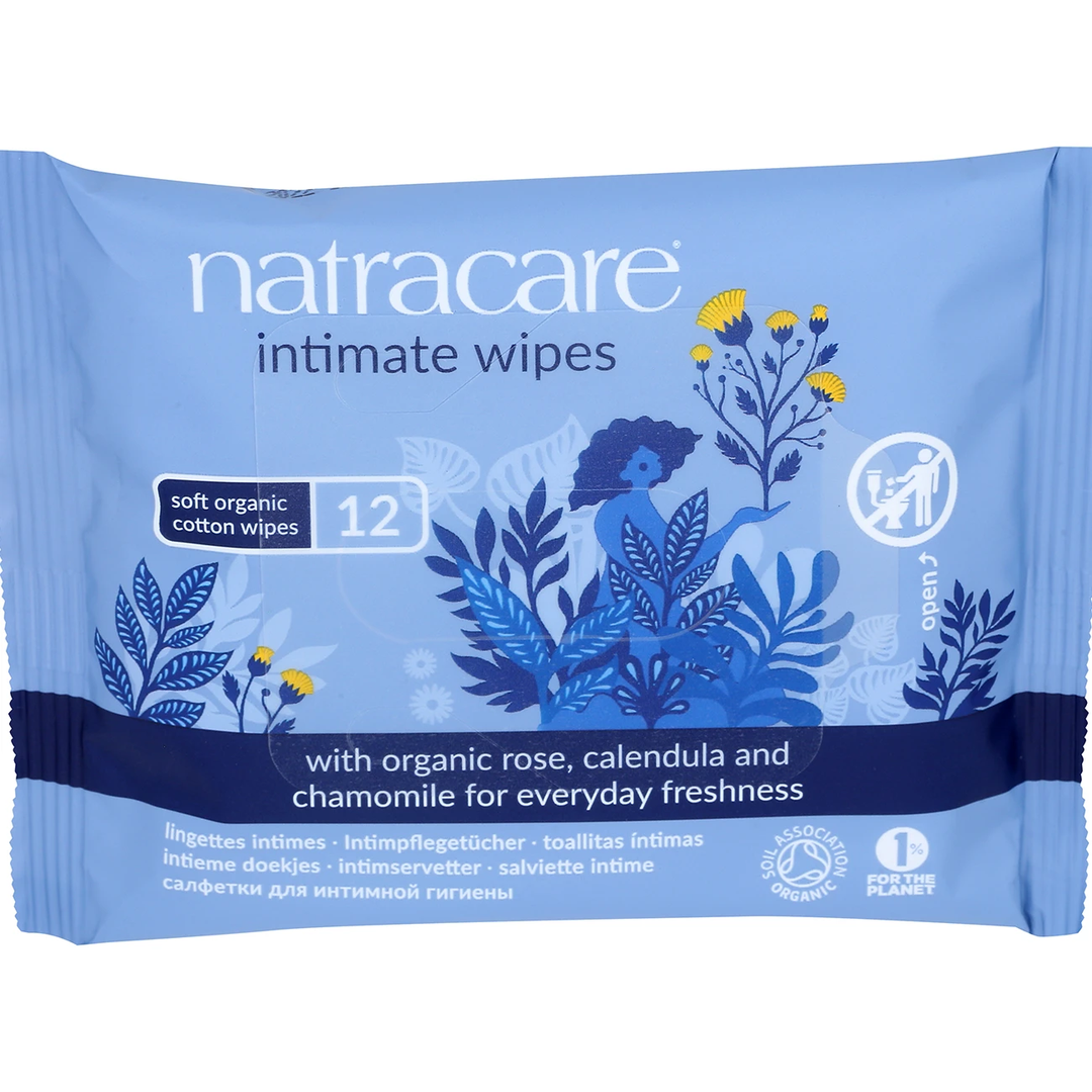 Intimate Wipes 12Pk 12pk by NatraCare