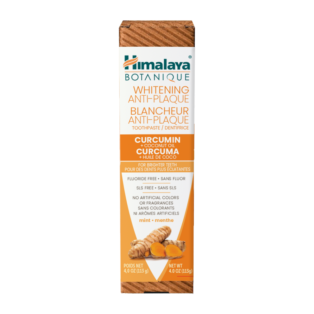 Himalaya - Whitening Anti-Plaque Turmeric &amp; Coconut Oil Toothpaste 113 g by Himalaya