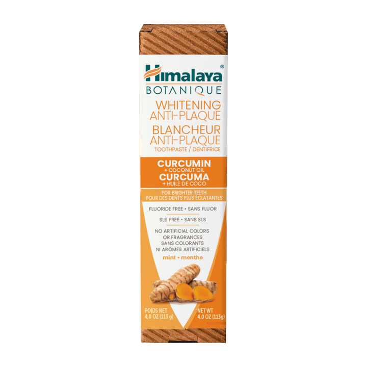 Himalaya - Whitening Anti-Plaque Turmeric &amp; Coconut Oil Toothpaste 113 g by Himalaya