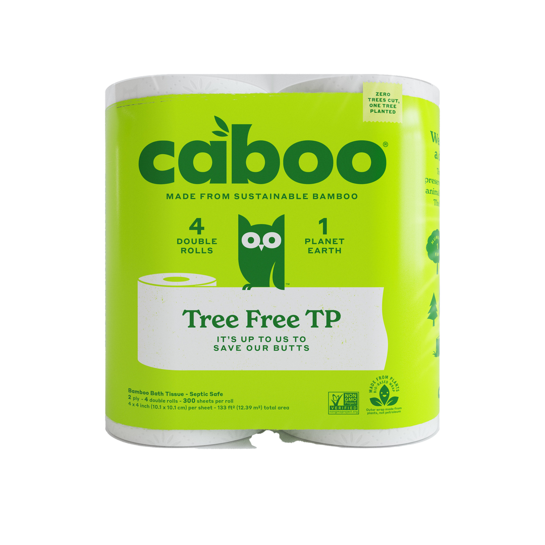 Bathroom Tissue 2ply 4pack by Caboo