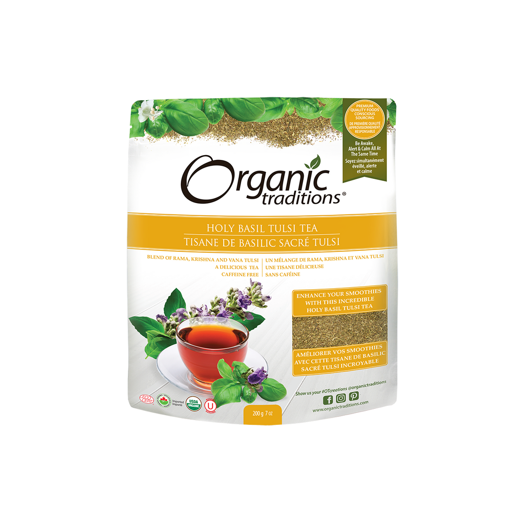 Holy Basil (Tulsi) Tea Cut by Organic Traditions