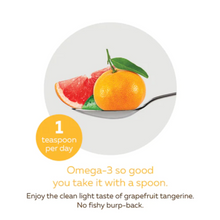 Load image into Gallery viewer, NutraSea+D Omega-3, Grapefruit Tangerine / 6.8 fl oz (200 ml)
