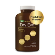 Load image into Gallery viewer, NutraSea Dry Eye Targeted Omega-3, Fresh Mint, 120 count / 120 softgels
