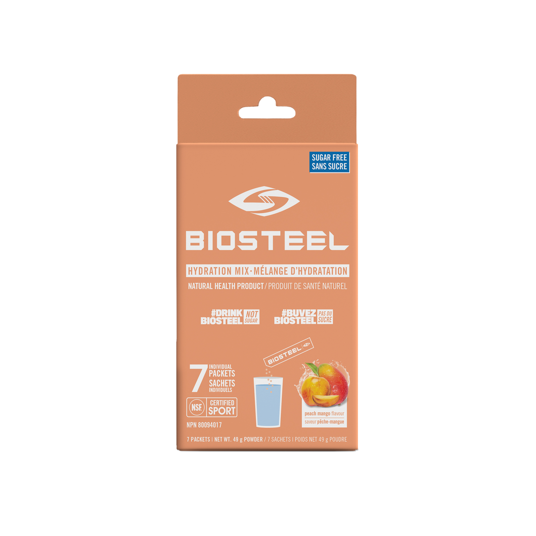 Biosteel - Hydration Mix On-The-Go Sachets 7 x 7g Peach Mango