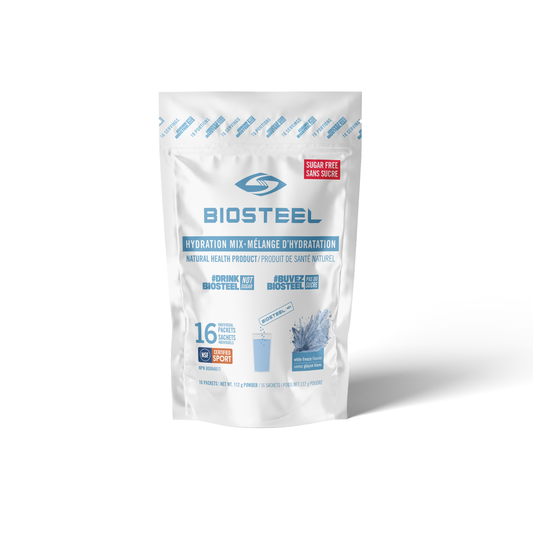 Biosteel - Hydration Mix On-The-Go Sachets 16 x 7g White Freeze