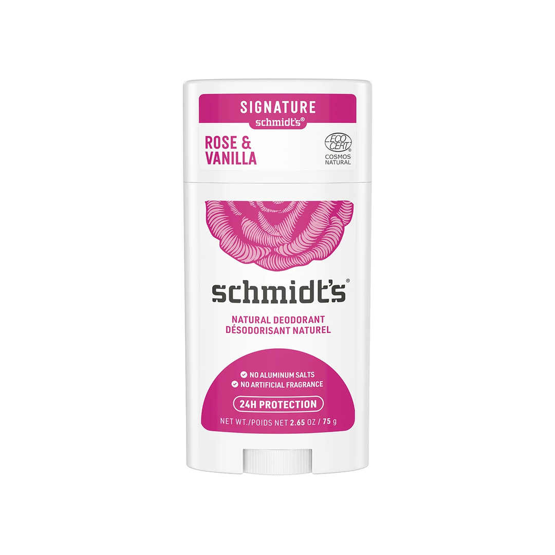 Rose + Vanilla Deodorant by Schmidt&