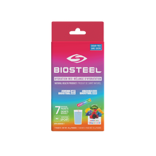 Load image into Gallery viewer, Biosteel - Hydration Mix On-The-Go Sachets 7 x 7g Rainbow Twist
