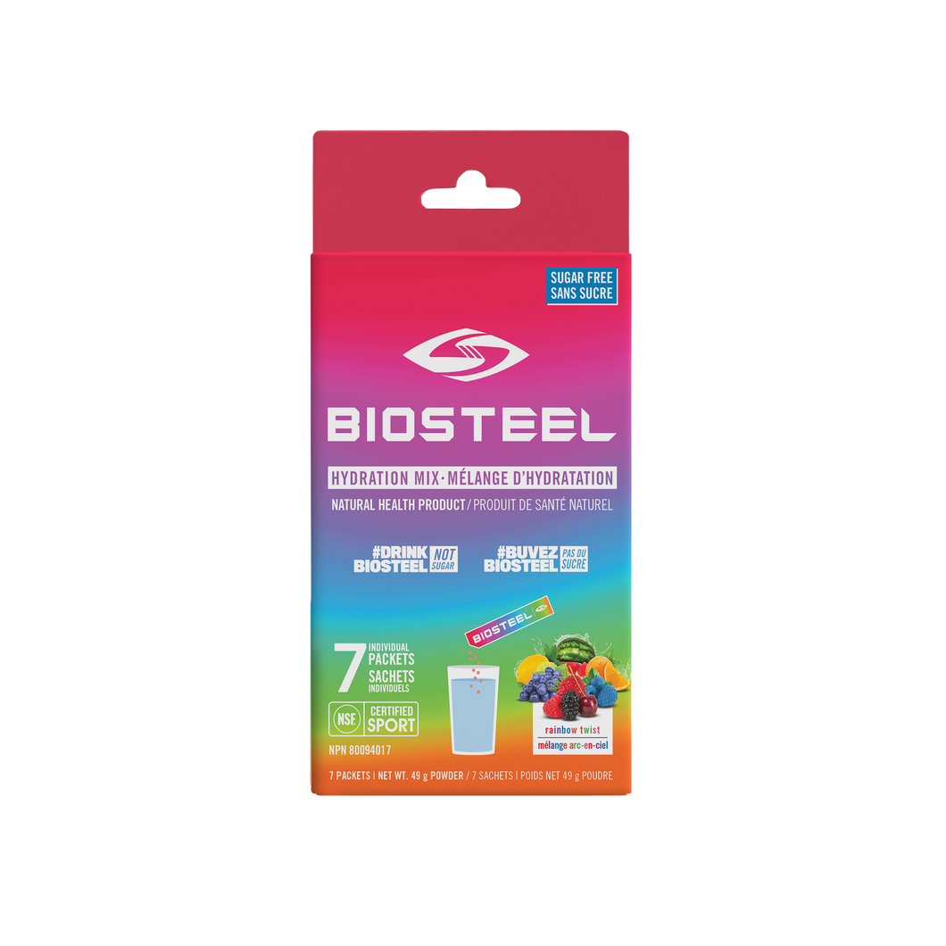Biosteel - Hydration Mix On-The-Go Sachets 7 x 7g Rainbow Twist
