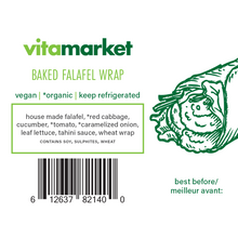 Load image into Gallery viewer, Baked Falafel Wrap each
