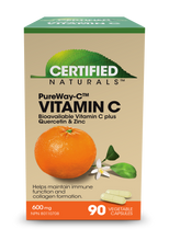 Load image into Gallery viewer, Vitamin C 600mg 90s by Certified Naturals