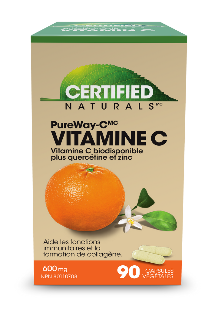 Vitamin C 600mg 90s by Certified Naturals