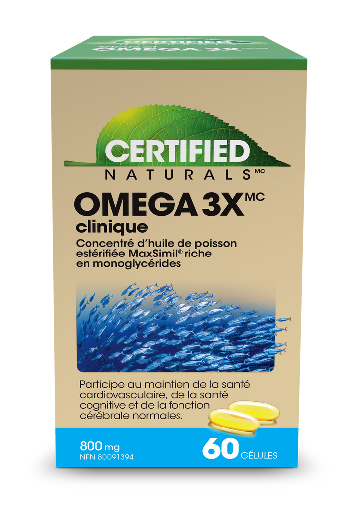 Omega-3 60s by Certified Naturals