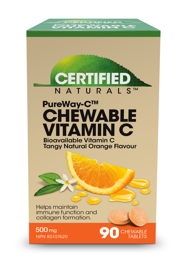 Vitamin C Chews 90s by Certified Naturals