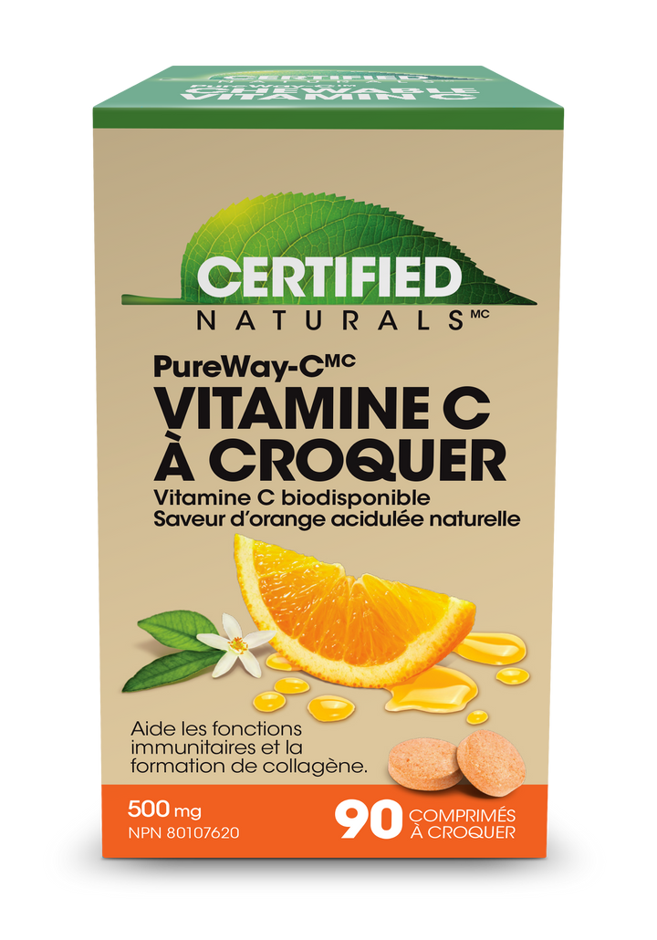 Vitamin C Chews 90s by Certified Naturals