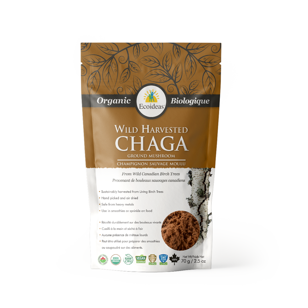 Organic Chaga Ground  - (70g)