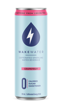 Load image into Gallery viewer, Caffeinated Sparkling Water Beverage Grapefruit 355ml

