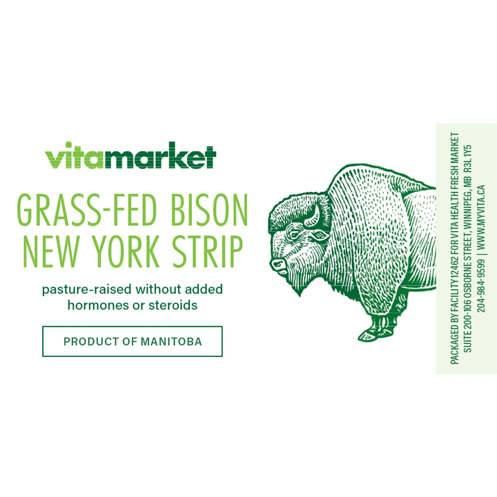 Bison New York Steak kg by Vita Market
