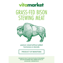 Load image into Gallery viewer, Stewing Bison 1lb by Vita Market