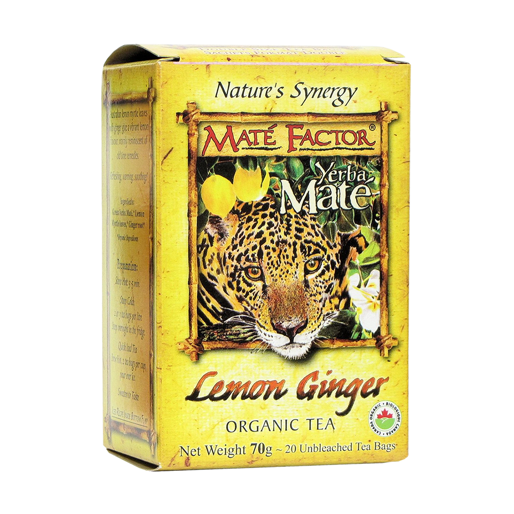 Org. Lemon Ginger Tea Bags - (70g) by Common Sense