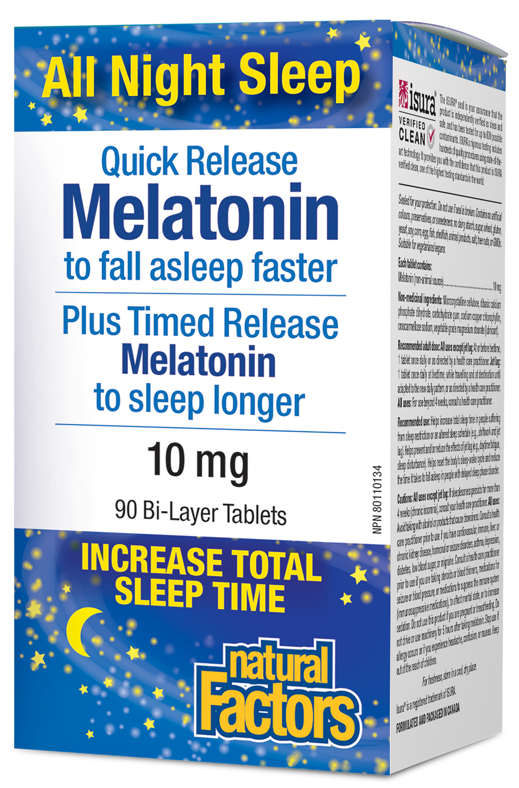 Melatonin 10mg Time Release 90tabs