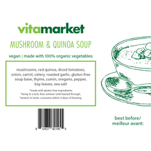 Load image into Gallery viewer, Mushroom Quinoa Soup 1L
