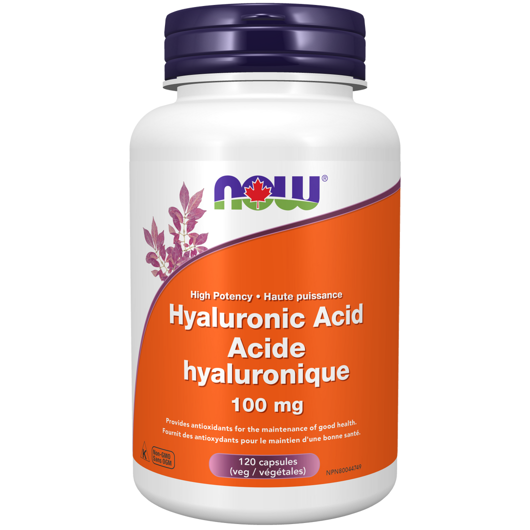 NOW HYALURONIC ACID 100MG 120VCAPS
