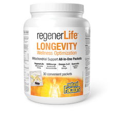 Load image into Gallery viewer, Natural Factors RegenerLife Longevity Kit 30 pack
