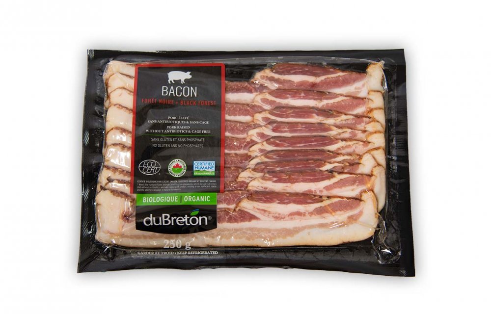 Black Forest Bacon Organic 250g