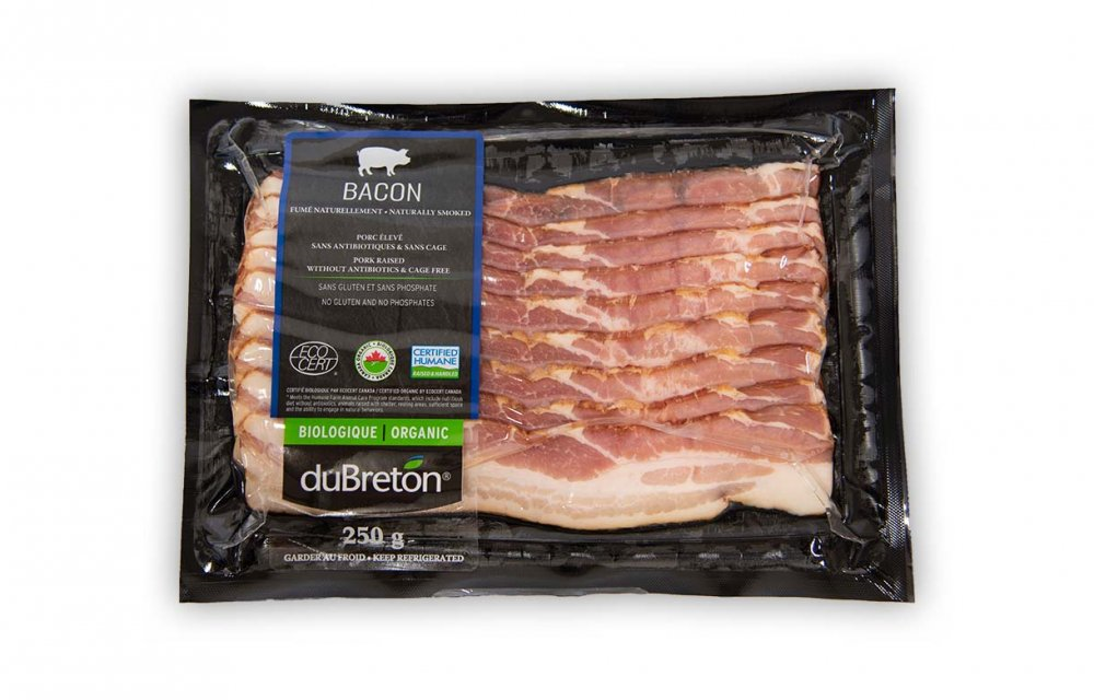 Bacon Organic 250g