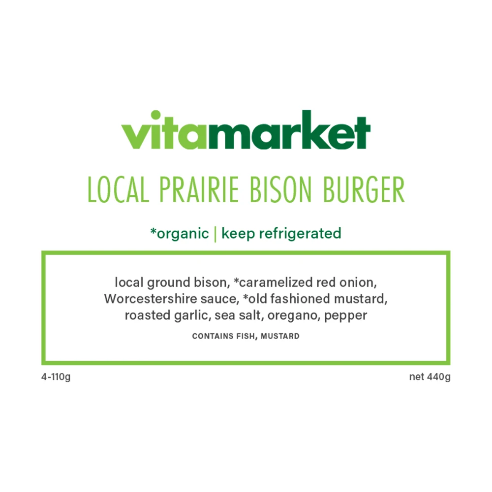 Beef Patties 4pack by Vita Market