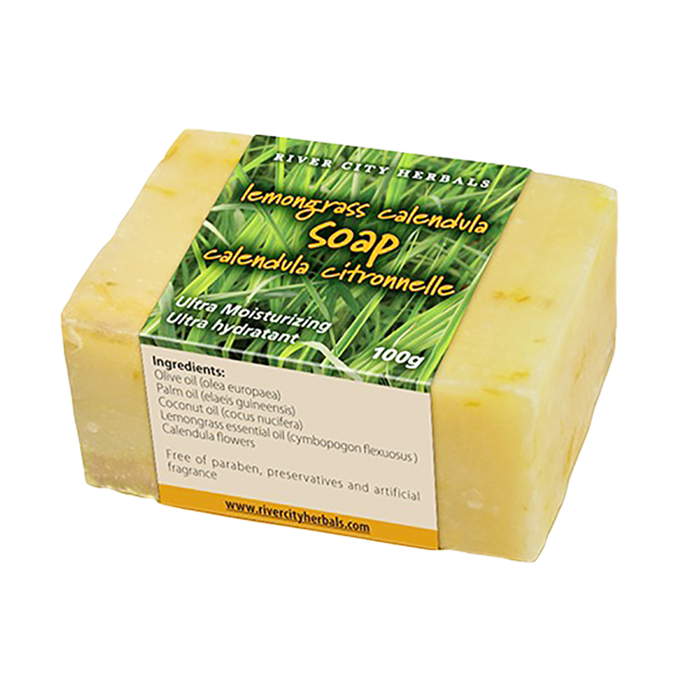 Calendula/Lemon Grass Soap - (100g)