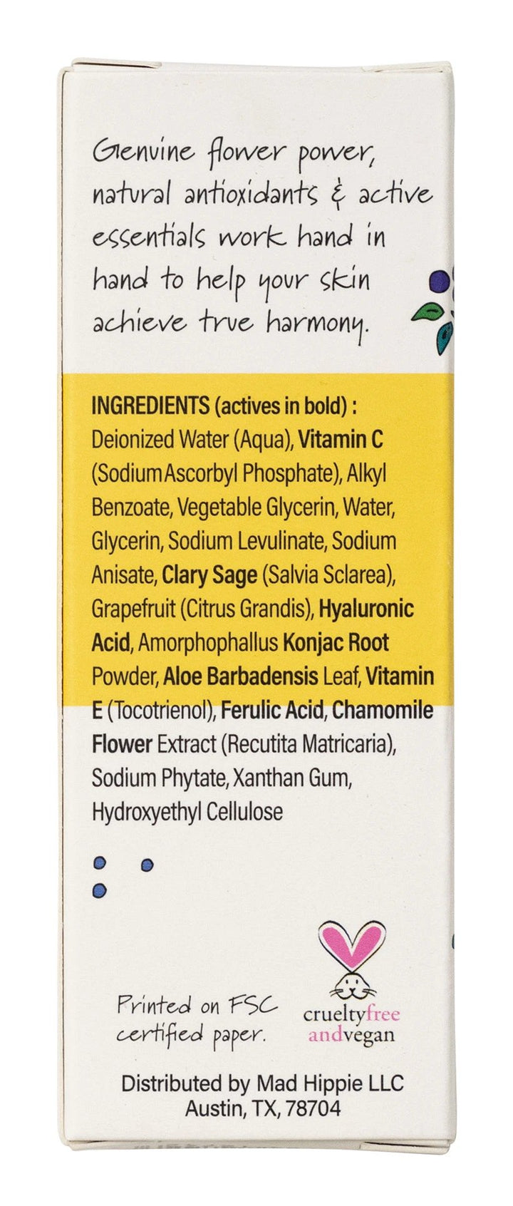 Vitamin C Serum 30ml by Mad Hippie