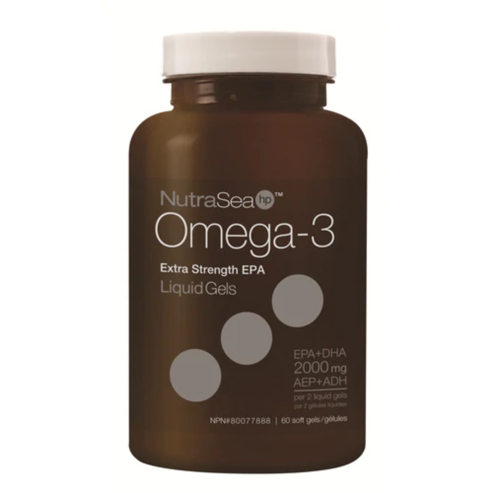 NutraSea� HP™ Omega-3 Liquid Gels, Fresh Mint / 60 softgels